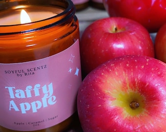 Single Wick Candles | Choose Your Scent | 7 oz. Coconut Soy Wax Candle in Amber Jar | Vegan | Candle Gift | Cozy Gift | Housewarming Gift
