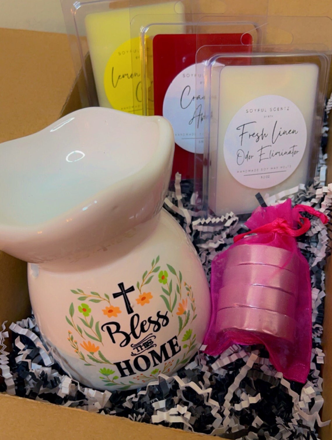 Wax Warmer Sets Wax Warmer Gift Set Wax Melts Tea Lights Etsy