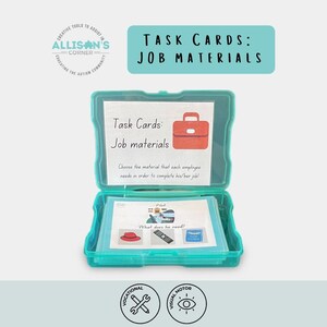Aufgabenkarten: Job Materialien - Sonderpädagogik
