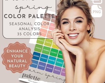 Light Summer Personal Color Palette Seasonal Color Analysis Color ...