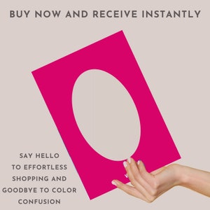 Personal Color Analysis Kit Seasonal Color Face Frames Color Palette 16 ...