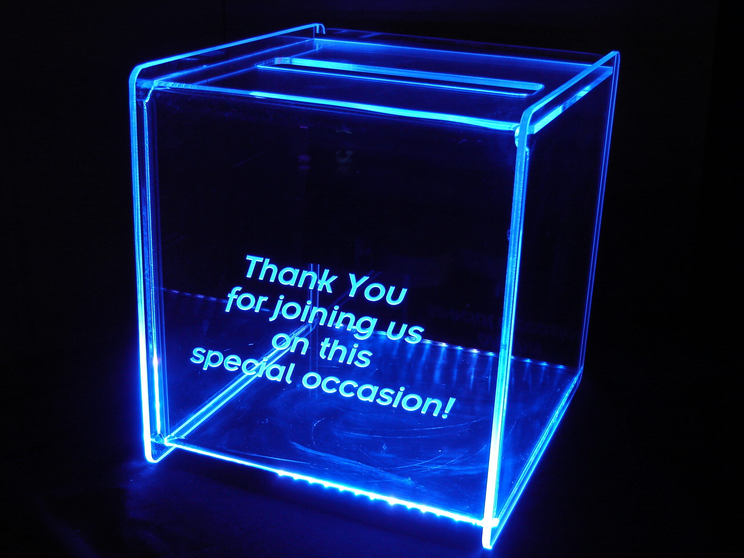 LED Glowing Gift Card Box ...11