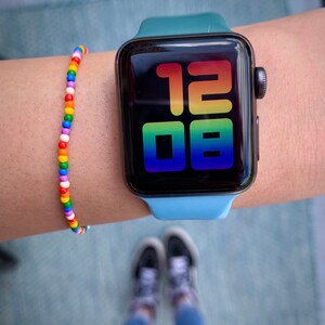 rainbow bracelet