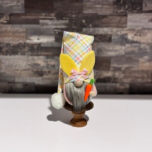 Easter Gnome | Spring Gnome | Slouchy Hat Gnome | Tiered Tray Gnome | Farmhouse Gnome | Easter Decor | Spring Decor