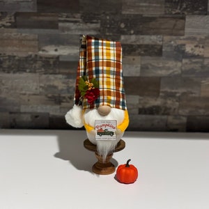 Fall Gnome | Thanksgiving Gnome | Slouchy Hat Gnome | Tiered Tray Gnome | Farmhouse Gnome | Fall Decor | Thanksgiving Decor