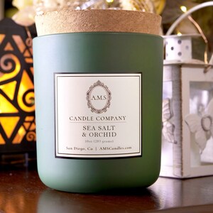 Sea Salt and Orchid Candle