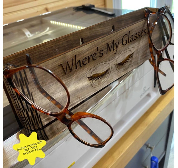 DIGITAL FILE Laser Ready Eyeglass Holder Digital File Cut Etsy Australia