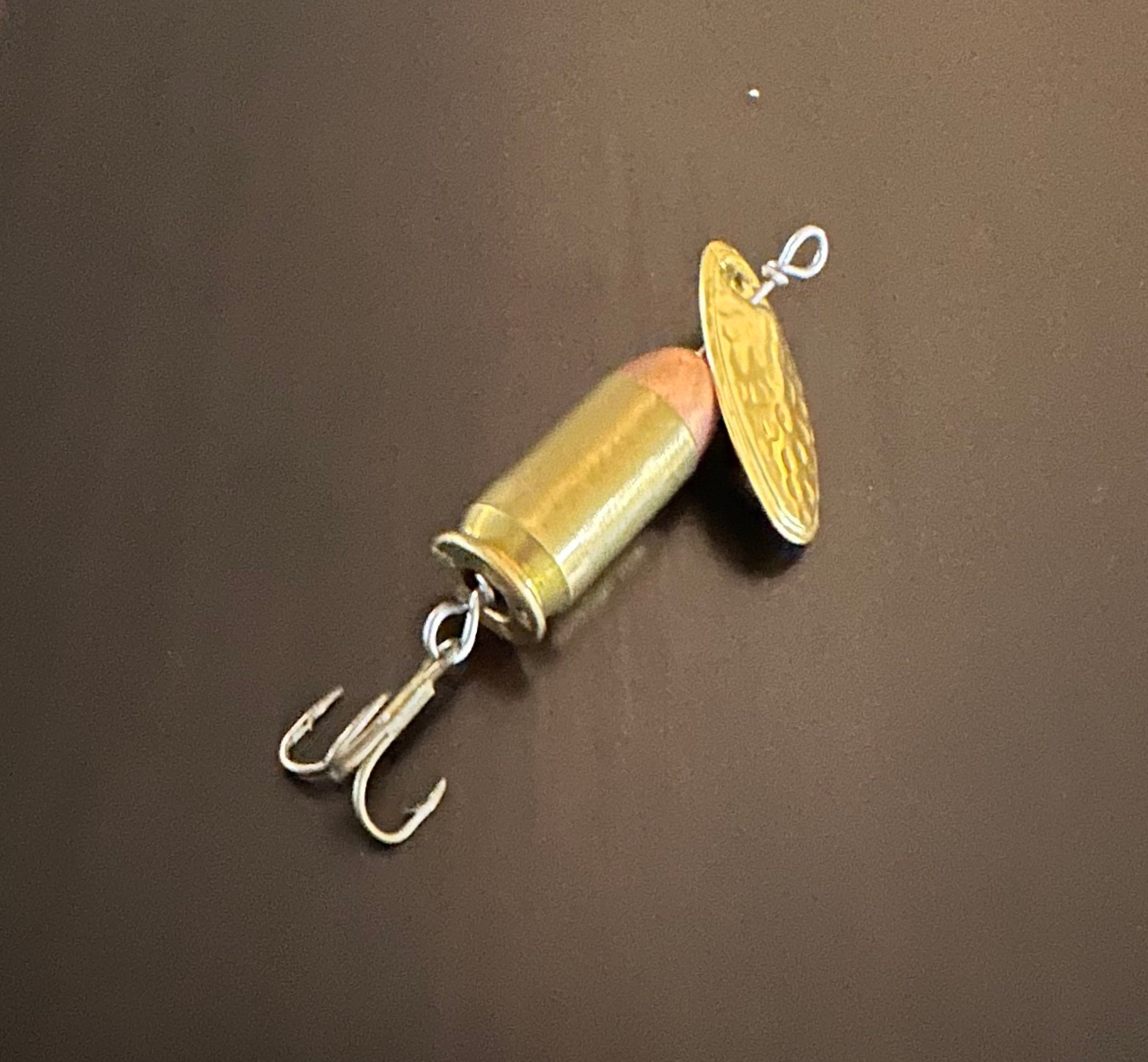 Brass Fishing Lure -  New Zealand