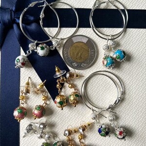 Cloisonné Earrings