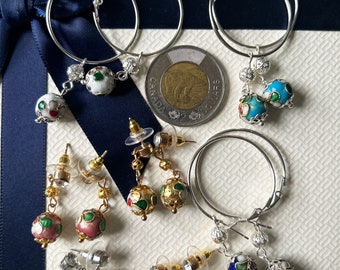 Classic Cloisonné Earrings