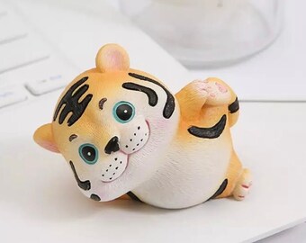 Handmade Tiger Soy Candle, Lunar New Year Gift, 50g