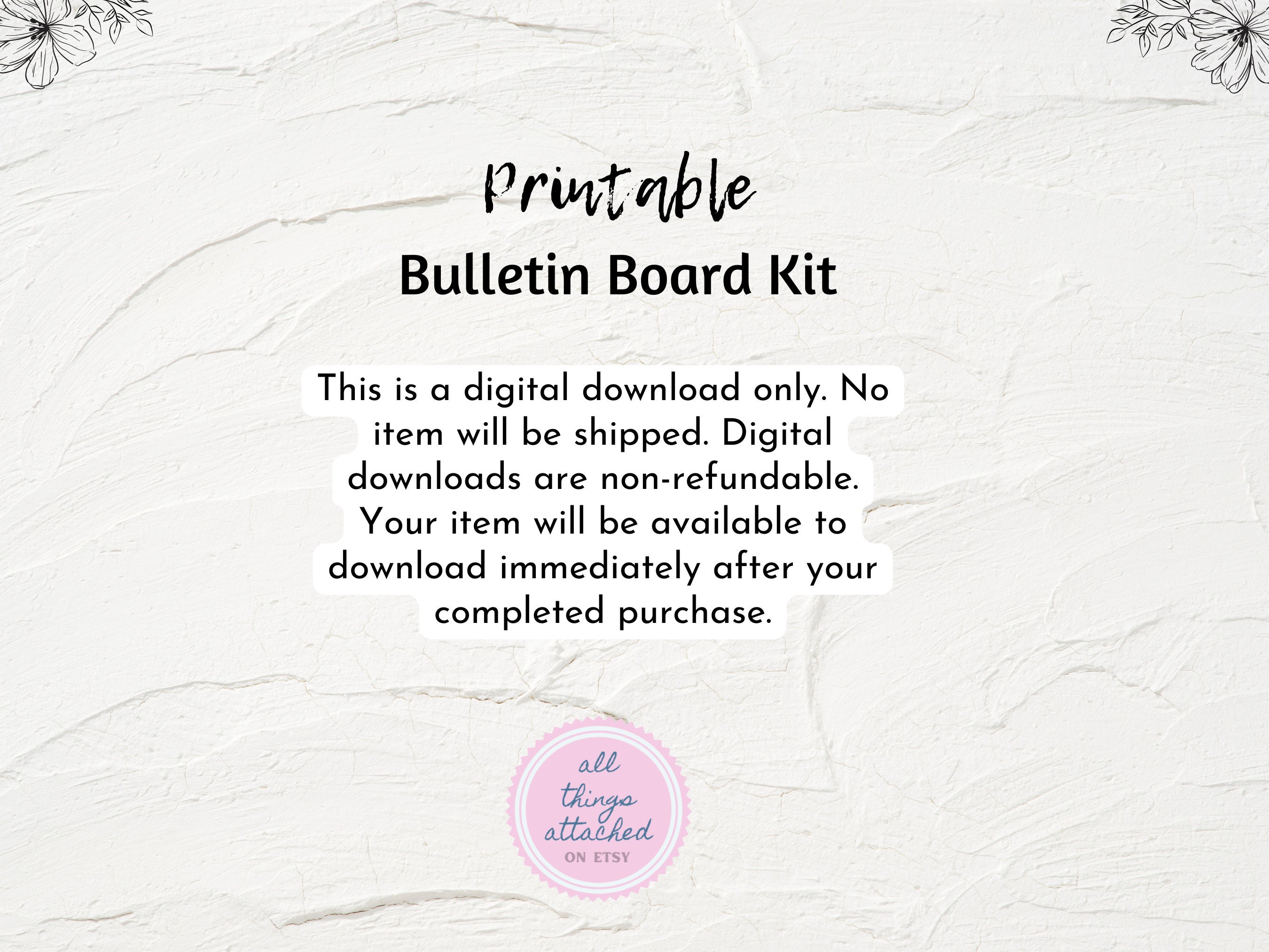 Puzzle Pieces Classroom Board Printable Bulletin Board Kit We Are All