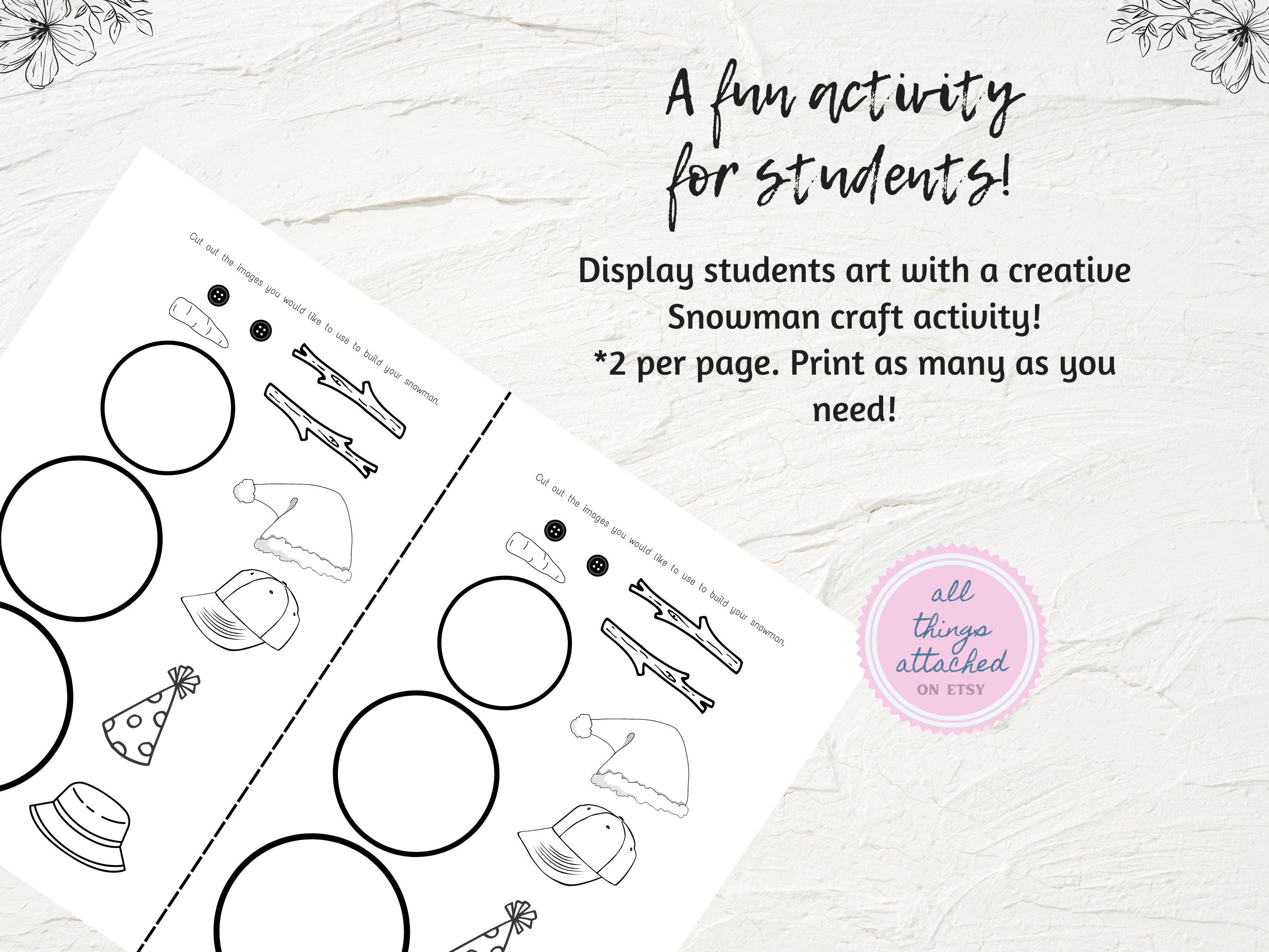 Winter Bulletin Board Kit Printable January Bulletin Board Set Build A