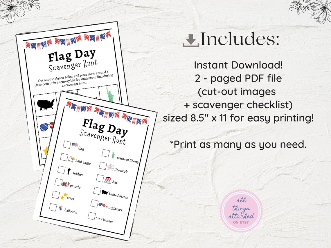 Flag Day Printable Flag Day Activity for Kids Flag Day Game for Kids