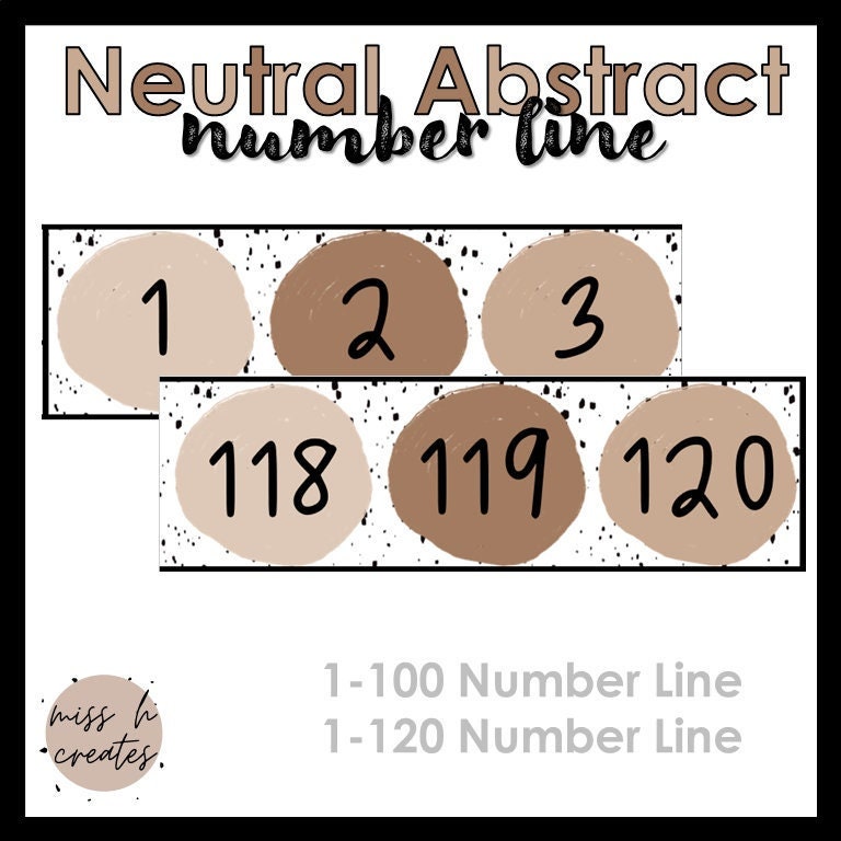 neutral-abstract-classroom-number-line-display-1-120-etsy-canada