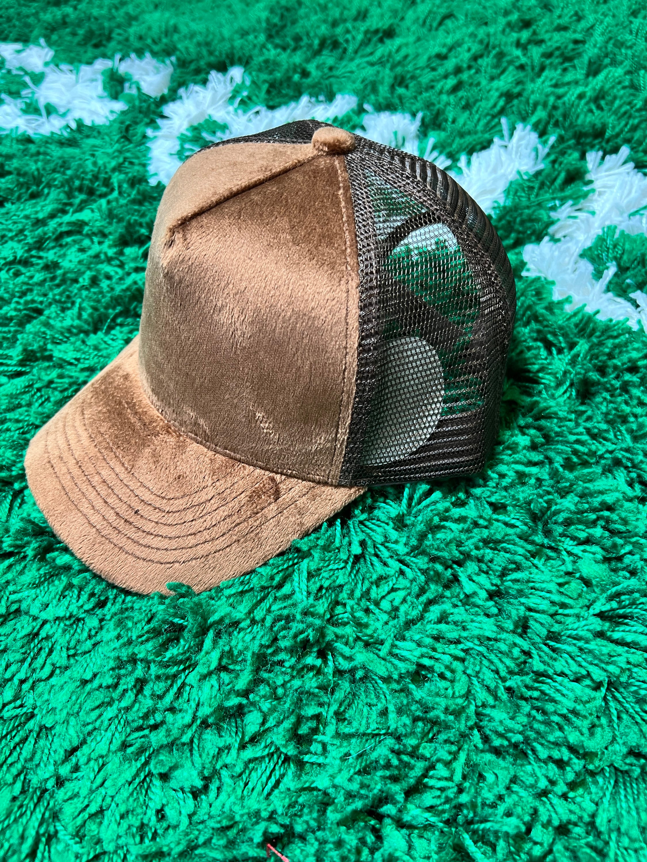 Black Velvet Trucker Hats Blank / Suede/ Baseball/ Trucker Caps/ Foam Front  Cap/ Adjustable/ Snapback/ 5 Panel Mesh Back/ Uni Sex Adult 