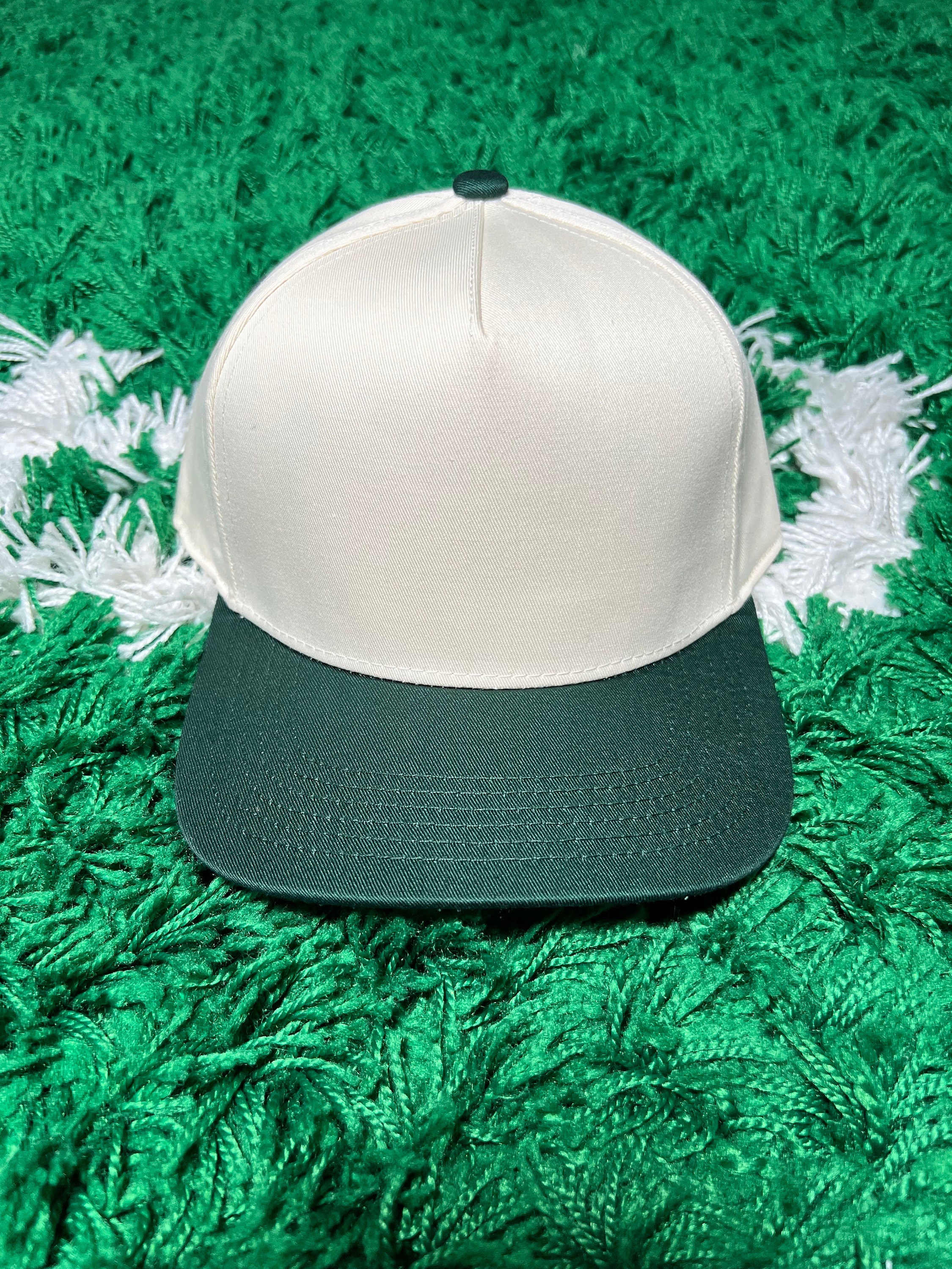 Kelly Green Trucker Hat Mock-up,mock up Baseball Hat, Blank Hat