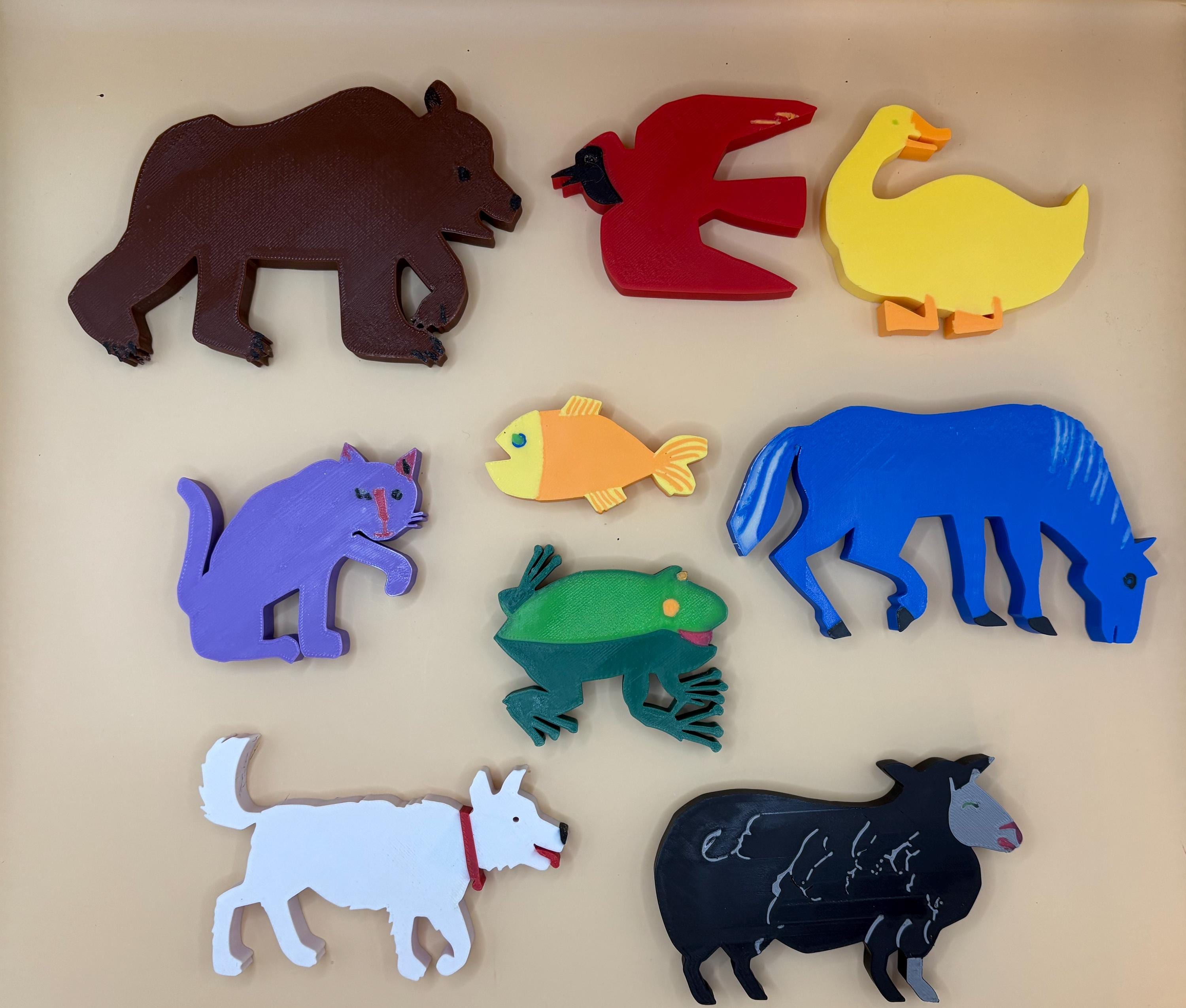 Brown Bear Brown Bear What Do You See? (carle) Story Telling Box 