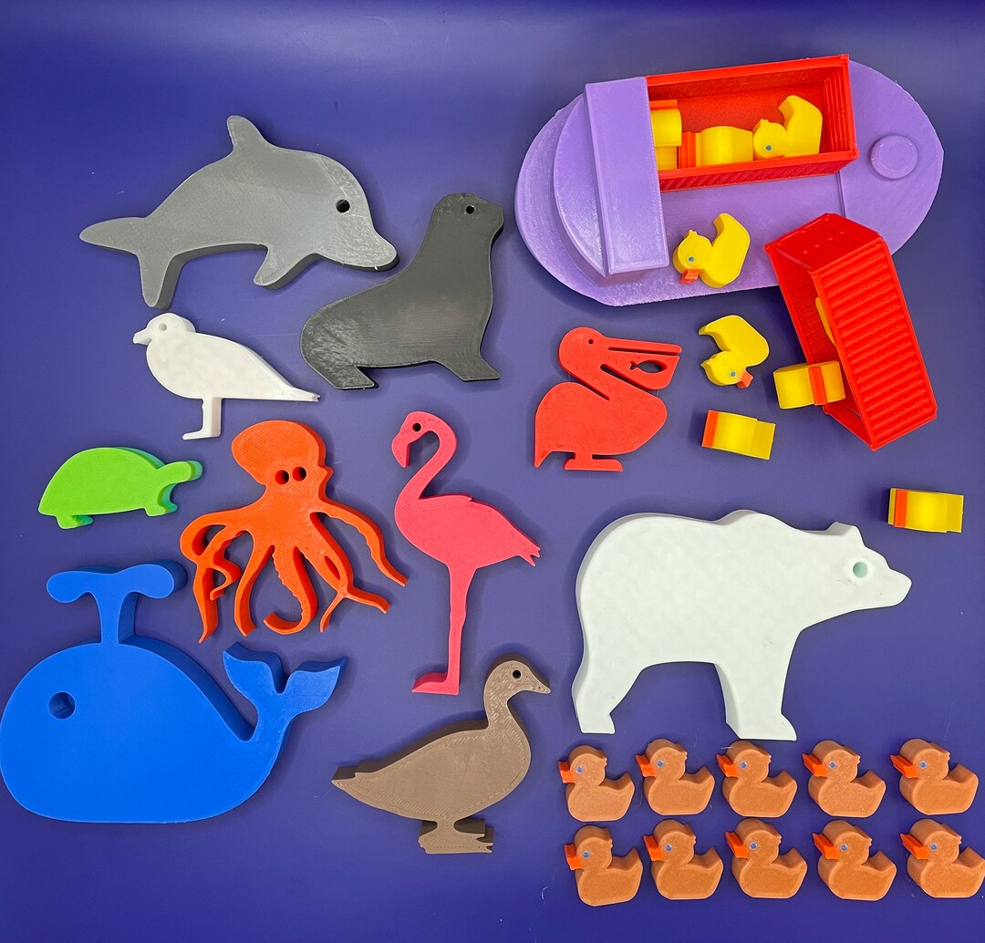 10 Little Rubber Ducks (by Eric Carle) Story Telling Box - Etsy