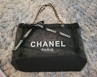 chanel bolsa clear