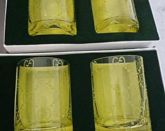 Vintage Gucci Cocktail Glasses