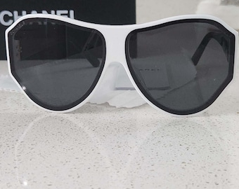 Vintage Chanel Coco Mark Matelasse Sunglass Authentic - Etsy