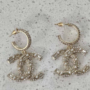 Chanel Drop Earrings 