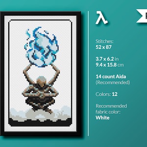 Sekiro - Sculptor&#39;s Idol - save point - Videogame - Cross stitch pattern (instant download PDF)