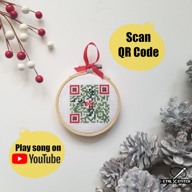 Hawaiian Christmas QR Code Cross Stitch Ornament Pattern Etsy hawaiian-christmas-qr-code-cross-stitch-ornament-pattern-etsy