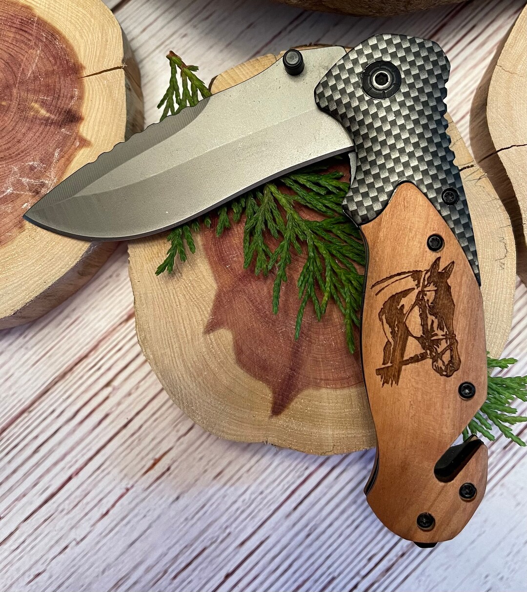 Horse Head Knife Etsy