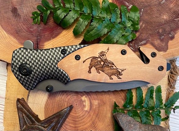 Rodeo Bull Rider Knife