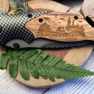 Camping at Night (Tent) Knife