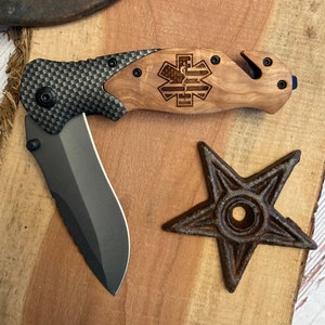 EMT / EMS Star Of Life Knife