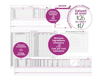 スキンケアフォーミュレーションエッセンシャルバンドル