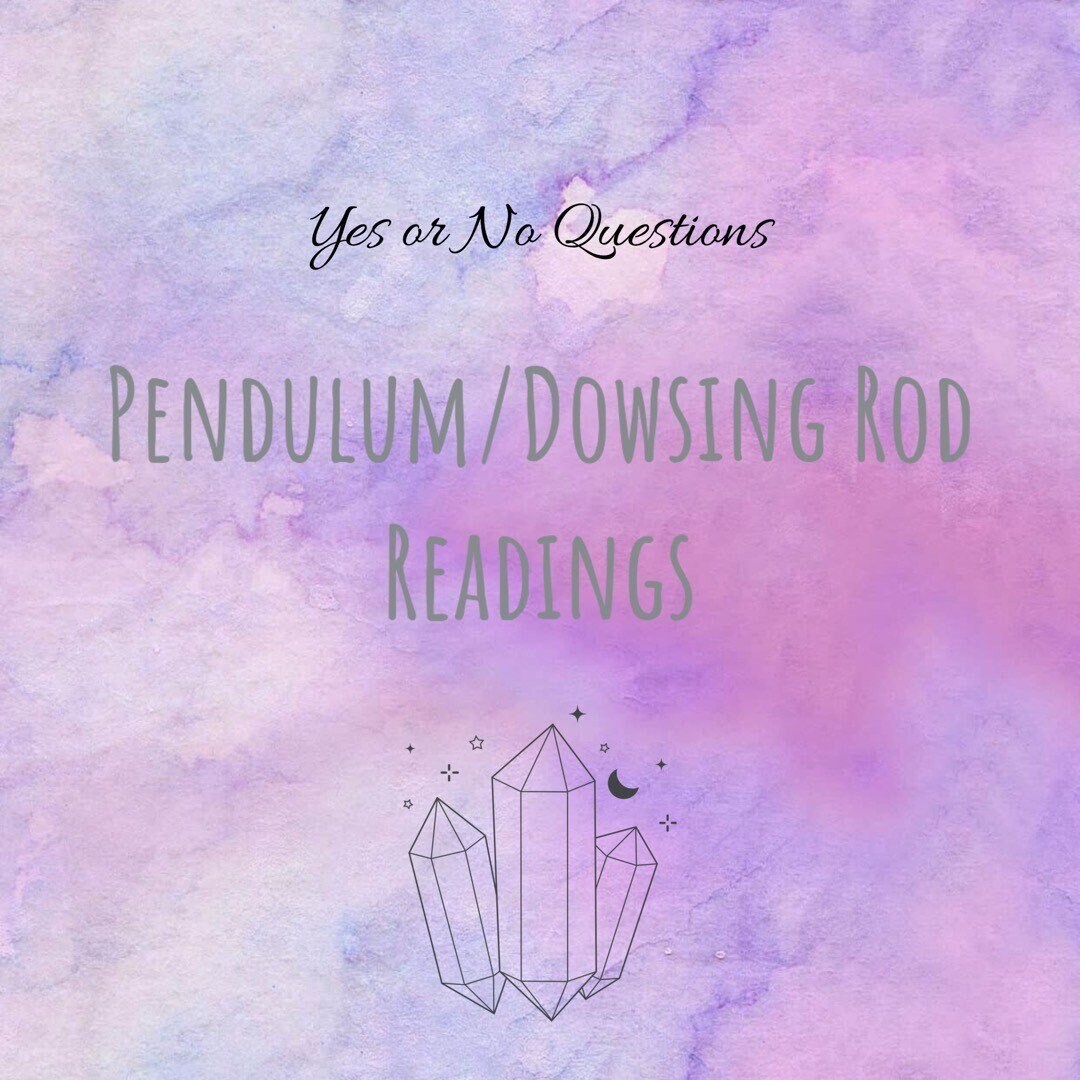 Pendulum or Dowsing Rod time Frame Reading Etsy