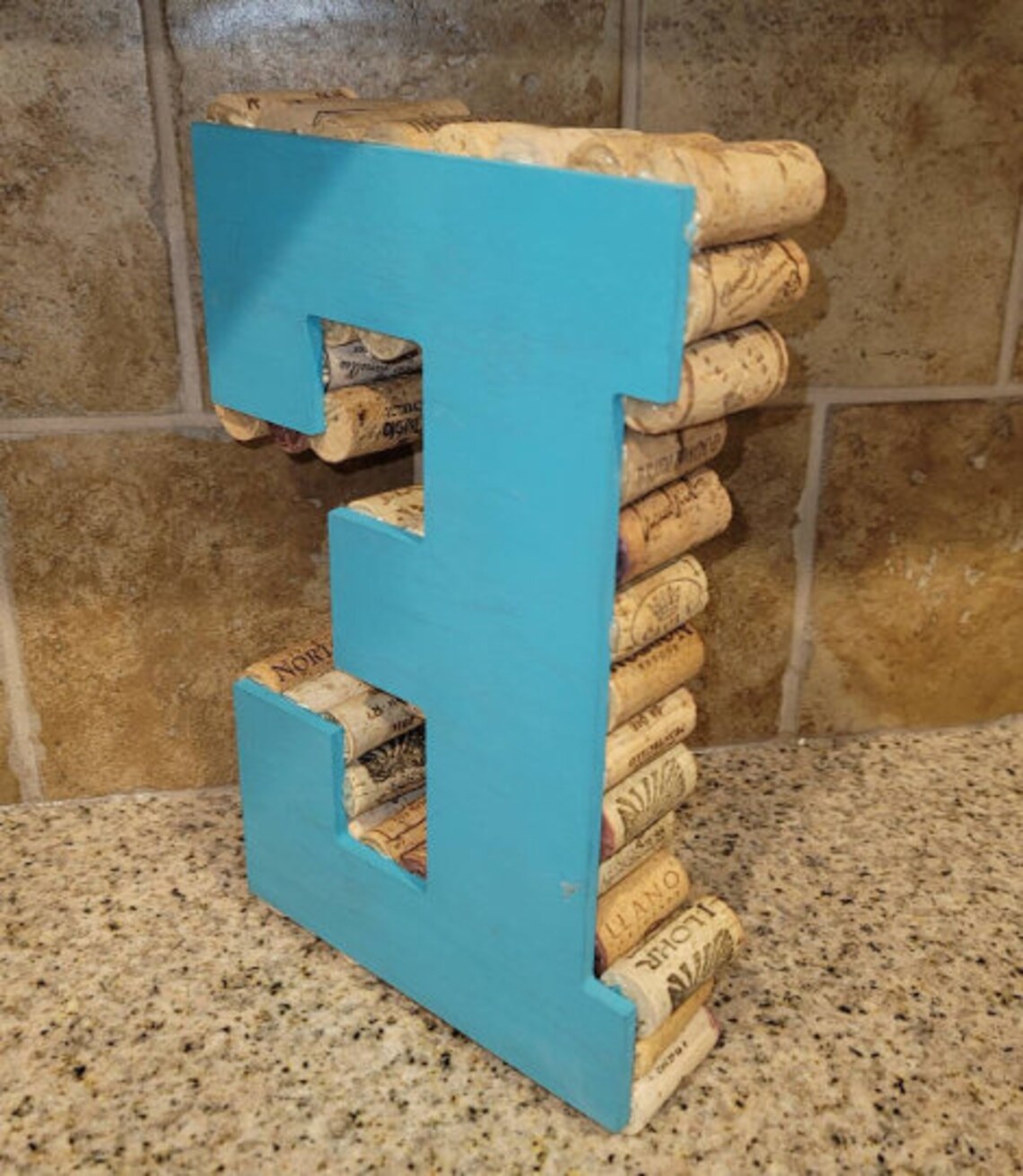 Custom Cork Letter Decor, Hanging or Stand Alone Etsy