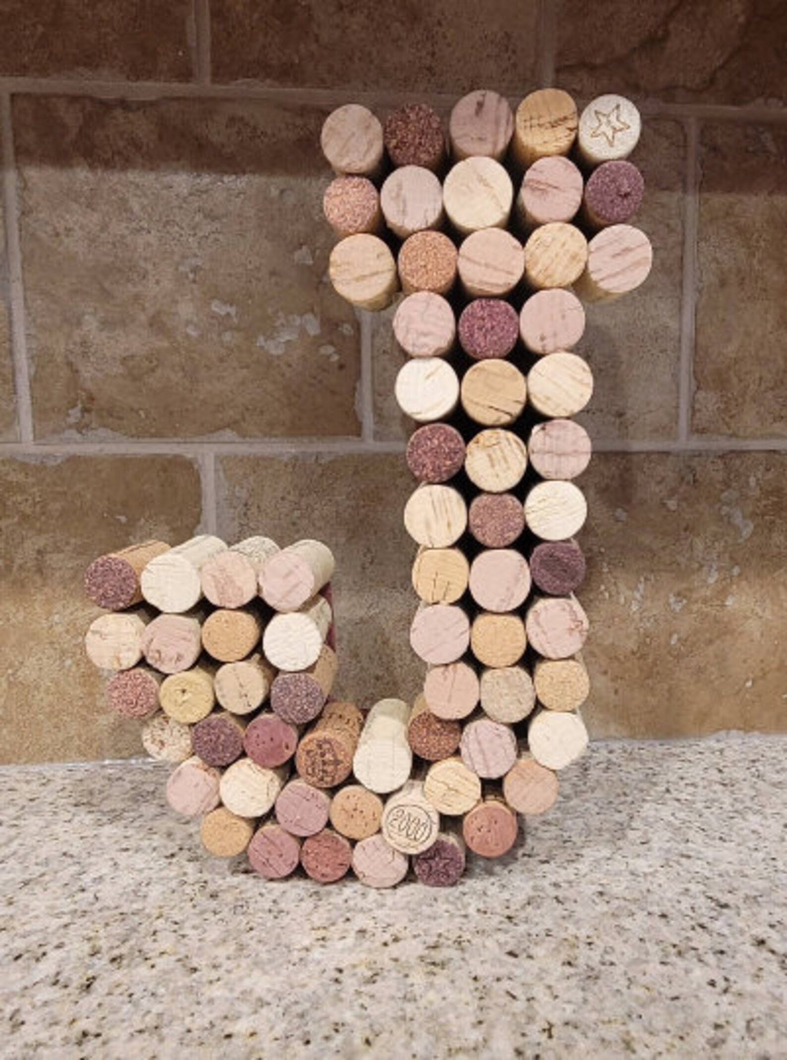 Custom Cork Letter Decor, Hanging or Stand Alone Etsy
