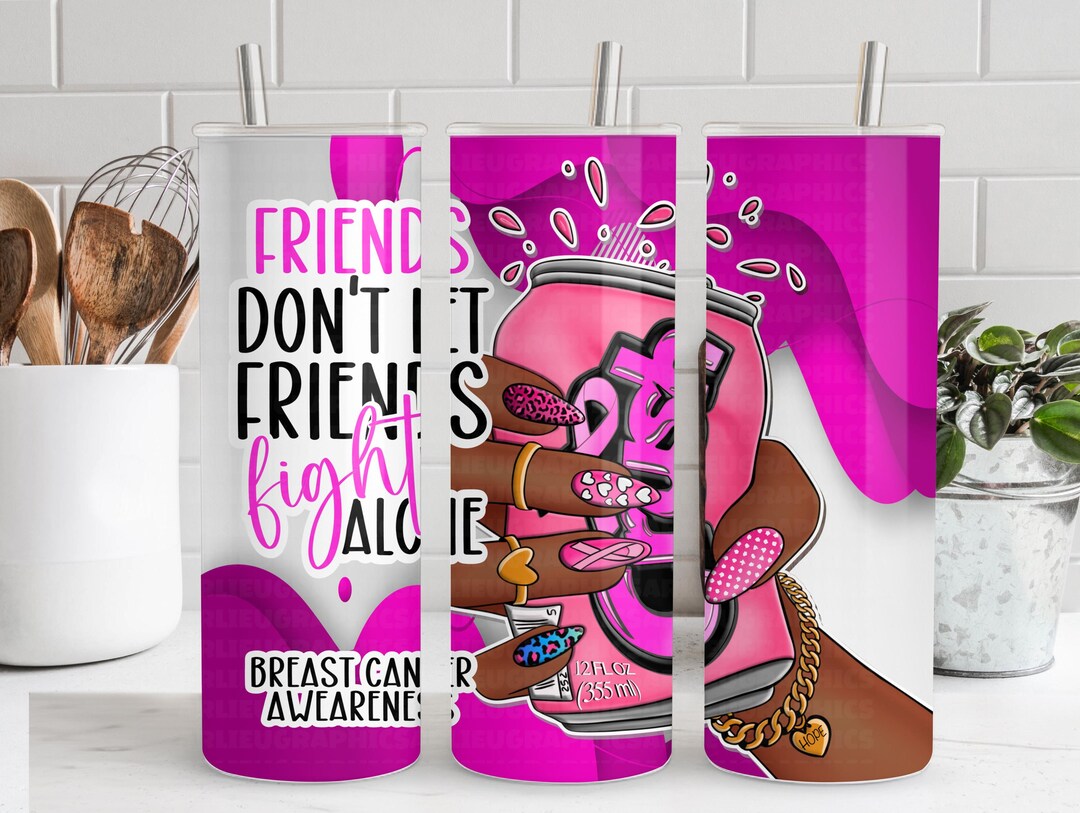 Breast Cancer Awareness, Tumblers, Black Women Survivors, African