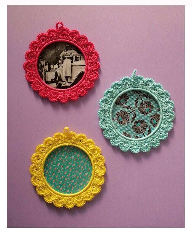 Cadres Au Crochet