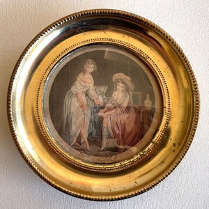 Incisione di A.M de Gouy da Boilly "Il paragone dei piedini" XIX secolo