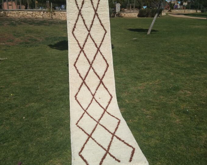 moroccan rug custom beni ouarain - authentic beni ourain rug, moroccan beni rug, natural wool area rug, handmade furniture