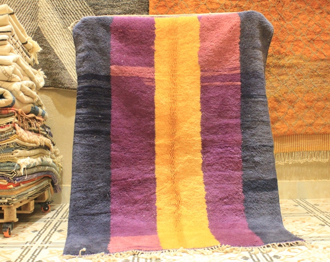 Authentic Moroccan Rug, Custom Fabulous Boujad Rug, Azilal rug, Abstract Multicolored Carpet, Handmade Moroccan Rug, Bohemian Rug