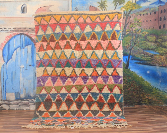 Moroccan rug, Berber rug, Custom Moroccan rug, Boujad Rug, Handmade rug, Moroccan shag rug, Morocco rug, Moroccan Berber rug
