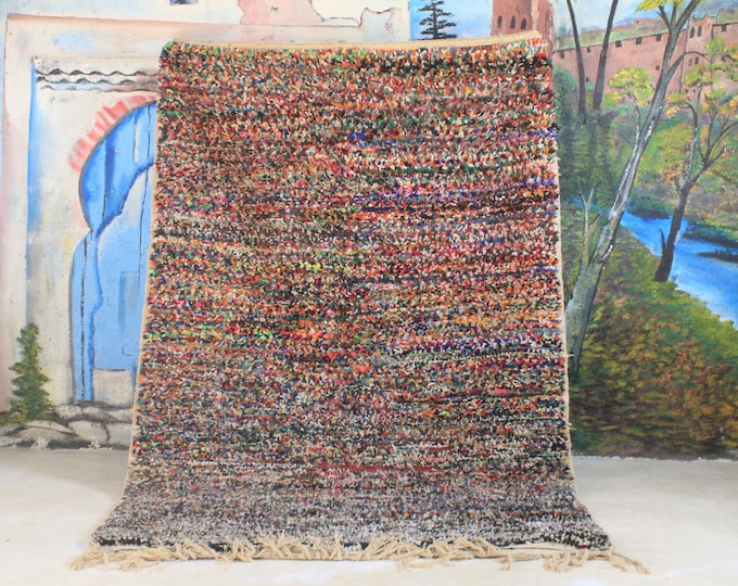 Moroccan rug , Beni Mrirt rug, Premium quality Moroccan rug, Modern artwork, Handwoven large Shaggy rug