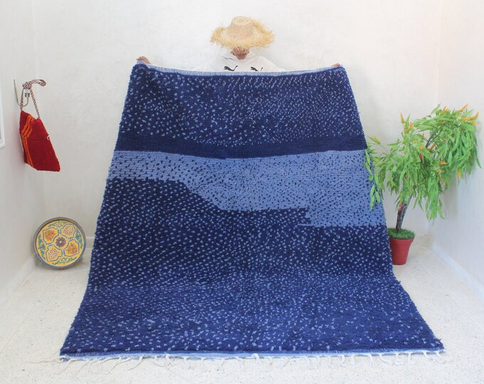 Authentic Moroccan Rug, Custom Fabulous Boujad Rug, Azilal rug, Abstract Multicolored Carpet, Handmade Moroccan Rug, Bohemian Rug