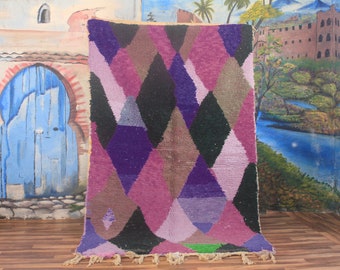 Azilal rug - Authentic Moroccan rug - Berber carpet - Handmade rug - Area rug - Genuine Wool rug - Tapis berbere - Teppich