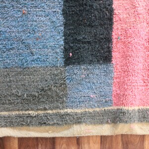 Colorful Moroccan Rug, Custom Fabulous Boujad Rug, Abstract Multicolored Carpet, Handmade Moroccan Rug, Bohemian rug image 8
