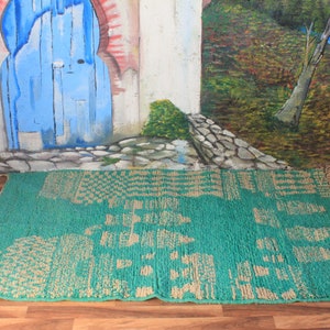 Colorful Moroccan Rug, Custom Fabulous Boujad Rug, Abstract Multicolored Carpet, Handmade Moroccan Rug, Bohemian rug image 3