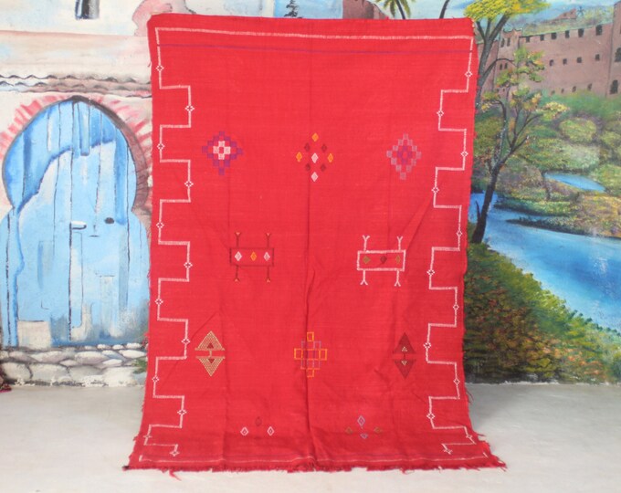 morocco rug, Kilim Rug, Authentic Moroccan Rug, Custom Fabulous Boujad Rug, Azilal rug, Abstract Multicolored Carpet, Bohemian Rug