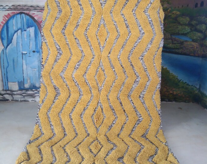 moroccan rug custom beni ouarain - authentic beni ourain rug, moroccan beni rug, natural wool area rug, handmade furniture